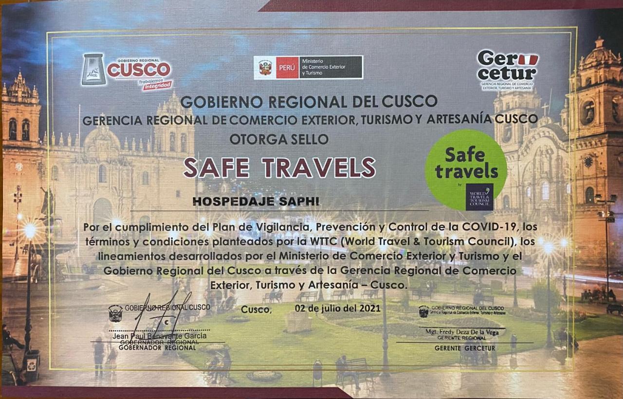 Saphi Inn Cusco - Excelente Ubicacion Exterior photo